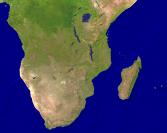 Afrika-Süd Satellit 4000x3186